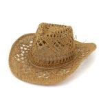 Hat travel sun sun visor western cowboy straw hat - Image 4