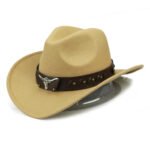 Western cowboy hat outdoor travel knight hat color - Image 4