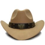 Woollen Western Cowboy Hat - Image 2