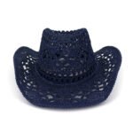 Hat travel sun sun visor western cowboy straw hat - Image 9