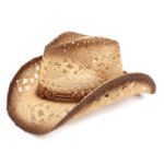 Hollow Out Western Cowboy Hat Straw Breathable - Image 9