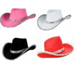 Amazon White Silver Edge West Cowboy Hat - Image 7