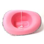 New Sequined Crown Cowboy Christmas Day Hat - Image 2