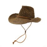 Western Cowboy Handmade Sun-shading Straw Hat - Image 2