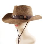 Mixed Color Straw Hat Western Straw Cowboy Hat - Image 6