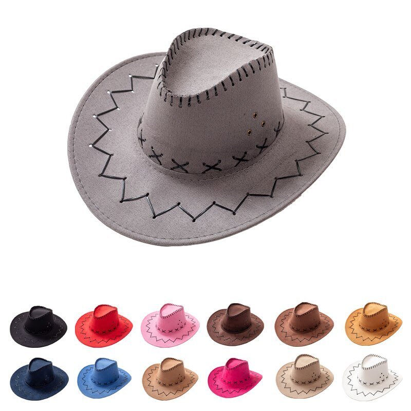 3003355255581.jpg Casual flannel cowboy hat - Image 1