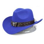 Western cowboy hat outdoor travel knight hat color - Image 3