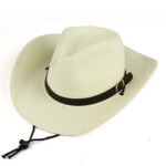 Western Cowboy Ladies Trendy Beach Hat - Image 2