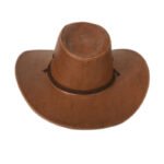 American West Cowboy Hat Faux Leather Hat