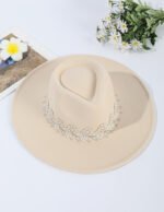 Broad-brimmed Hat Women's Fashion Lace Cowboy Hat - Image 6