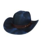 Western Cowboy Hat Felt Outdoor Sun Shade Top Hat Retro Jazz - Image 4