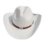 Men's Felt Riding Woolen Cowboy Hat - Image 5