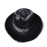 European And American Western Cowboy Hat Handmade Skull Hat - Image 5