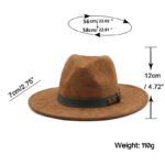 Army Green Ribbon Decoration Tibetan Top Hat Western Cowboy Hat - Image 5
