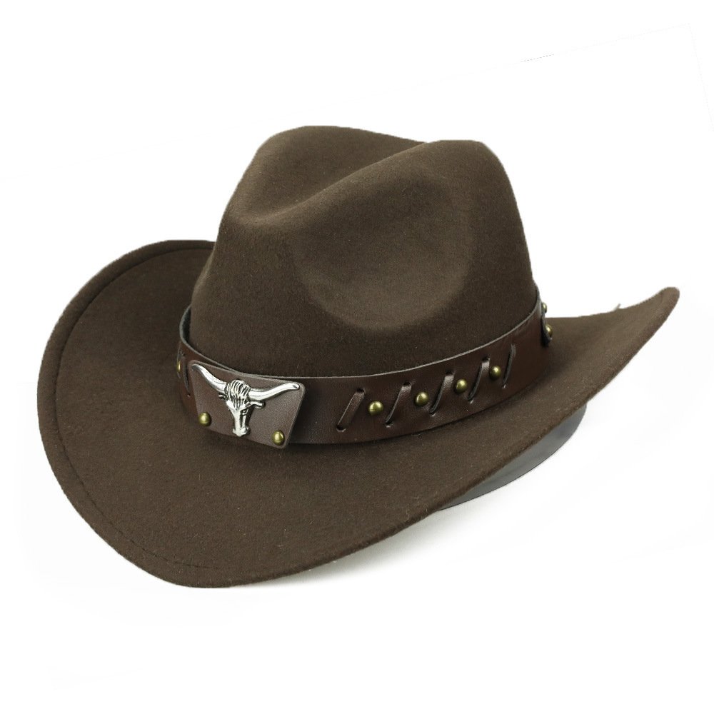 648507326416.jpg Western cowboy hat outdoor travel knight hat color - Image 1