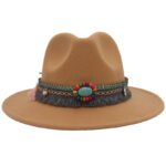 Ethnic Style Western Cowboy Hat Gem Accessories Tibetan Top Hat - Image 10