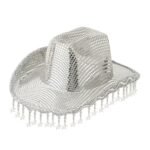 Western Cowboy Hat Sequined Tassel XINGX Design Floppy Hat - Image 2
