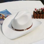 Men's Felt Riding Woolen Cowboy Hat - Image 6