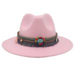 Ethnic Style Western Cowboy Hat Gem Accessories Tibetan Top Hat - Image 7