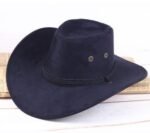 Summer men's sun hat, western cowboy hat, riding hat, camping, outdoor hat, hat, hat. - Image 9