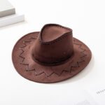 Casual flannel cowboy hat - Image 6