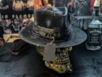 Handmade Skull Hat Plush Cowboy Hat - Image 3