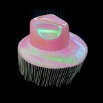 Western Diamond Tassel Illusion Cowboy Hat - Image 3