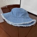 Tree Fungus-like Lacework Cowboy Hat Blue Short Brim Fisherman Hat - Image 9