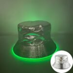 Bar Disco Glowing Bucket Hat Halloween Party LED Light - Image 9