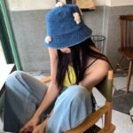 Bear Cowboy Fisherman Hat Couple Sun Protection Sunshade Hat Men