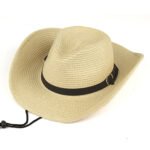 Western Cowboy Ladies Trendy Beach Hat - Image 3