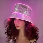Bar Disco Glowing Bucket Hat Halloween Party LED Light - Image 2