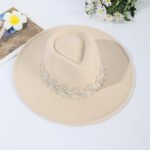 Broad-brimmed Hat Women's Fashion Lace Cowboy Hat
