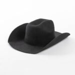 Fashion Casual Curling Wool Felt Cowboy Hat - Image 4
