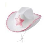 Surrounding Border Five-pointed Star Cowboy Hat Female - Image 4