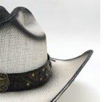 Retro Cowboy Hat Cow Head Belt Decoration - Image 2
