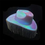 Western Diamond Tassel Illusion Cowboy Hat - Image 5