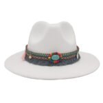 Ethnic Style Western Cowboy Hat Gem Accessories Tibetan Top Hat - Image 6