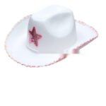 Surrounding Border Five-pointed Star Cowboy Hat Female - Image 2