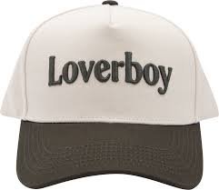 Bold loverboy hat inspired fashion statement style