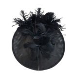 Fascinator Hat – Elegant Feather Derby & Wedding Headpiece - Image 3