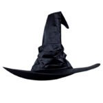 Witch Hat – Classic Halloween Wizard Curved Style - Image 6