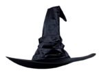 Witch Hat – Classic Halloween Wizard Curved Style - Image 2