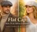 Stylish man and woman wearing classic flat caps, showcasing heritage, modern versatility, and smart-casual fashion.