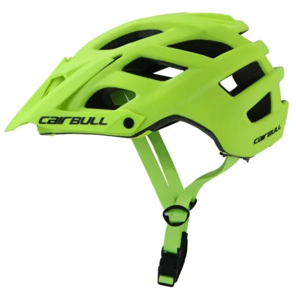 Lightweight hard hat cycling helmet for road and mountain biking