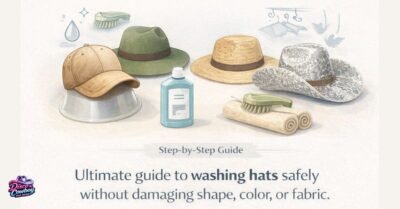 How to wash hats without ruining them – step-by-step hat care guide
