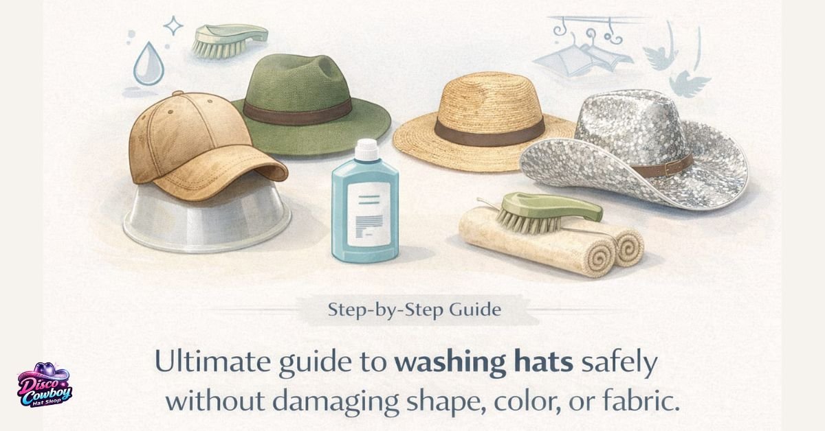 How to wash hats without ruining them – step-by-step hat care guide